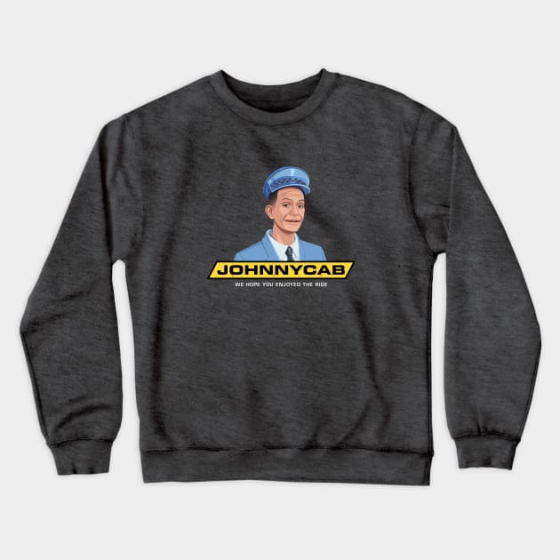 JohnnyCab - vintage logo - Total Recall Crewneck Sweatshirt by BodinStreet